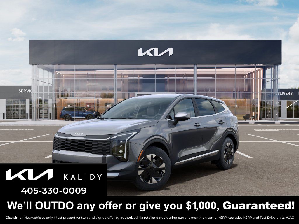 Steel Gray 2026 Kia Sportage Hybrid SUV / Crossover Front-Wheel Drive 6-Speed Automatic