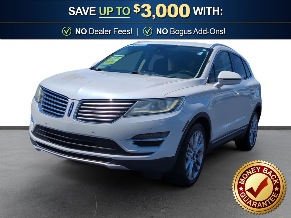 White Platinum Clearcoat Metallic 2016 Lincoln MKC Reserve FWD SUV / Crossover Front-Wheel Drive 6-Speed Automatic