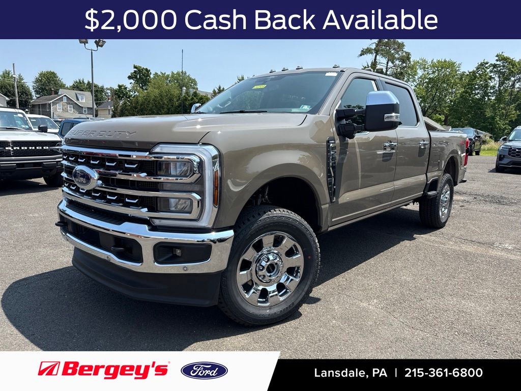 Gray 2026 Ford F-250 Super Duty Pickup Truck Four-Wheel Drive Automatic