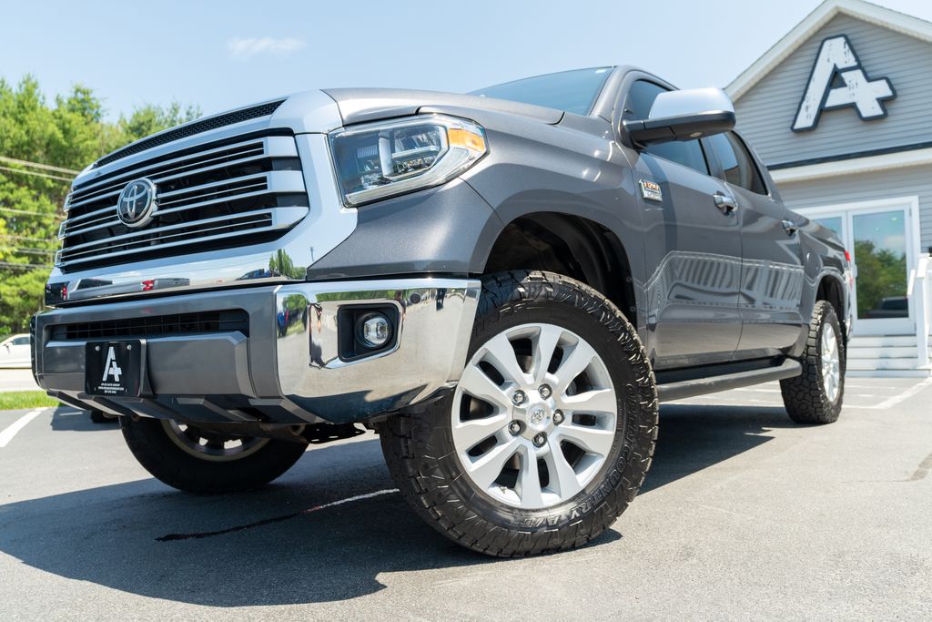 Magnetic Gray Metallic 2021 Toyota Tundra Pickup Truck Four-Wheel Drive 6-Speed Automatic
