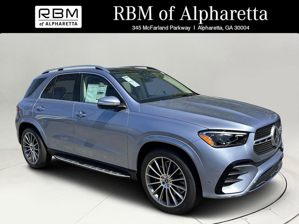 MANUFAKTUR Cote d Azur Light Blue Metallic 2026 Mercedes-Benz GLE 350 4MATIC SUV / Crossover All-Wheel Drive 9-Speed Automatic