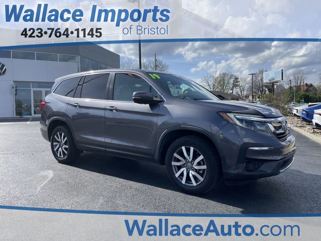 Silver 2019 Honda Pilot EX-L AWD SUV / Crossover All-Wheel Drive 6-Speed Automatic