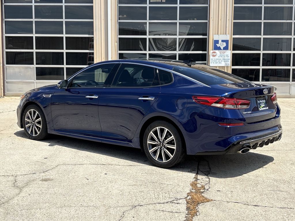 2019 Kia Optima EX Blue at Durrett Motor Company