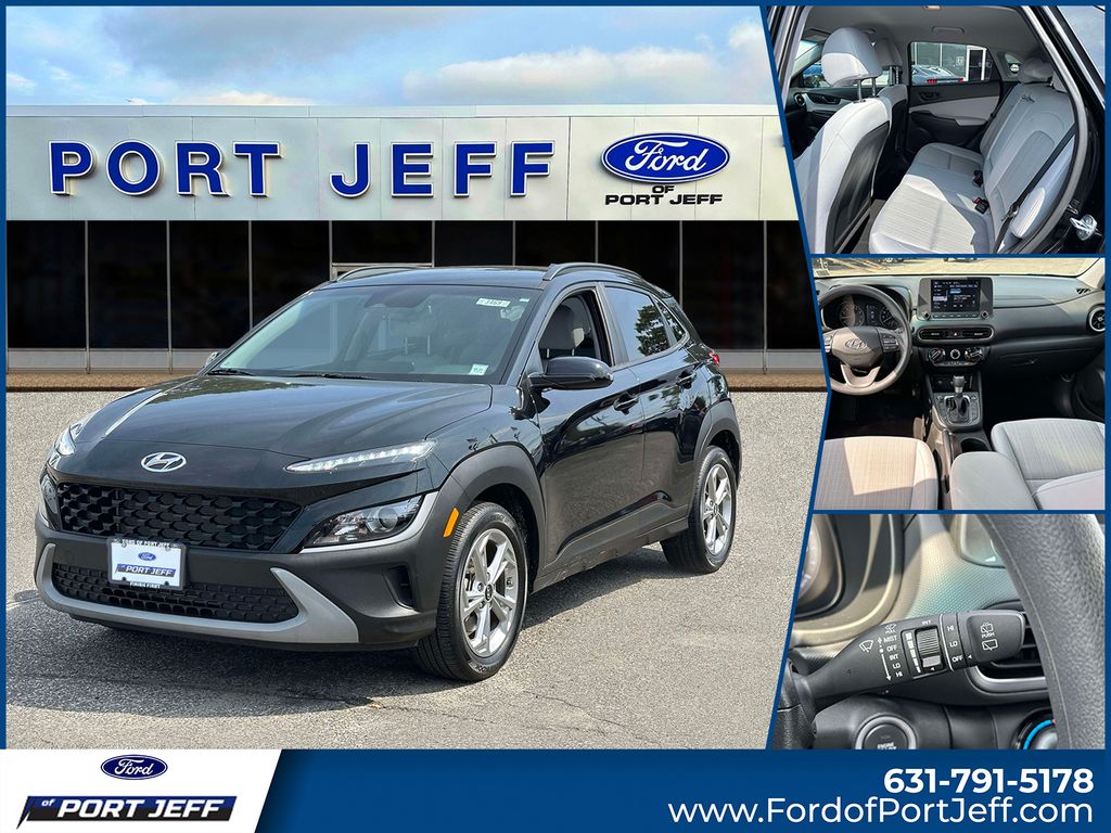 Abyss Black 2023 Hyundai Kona SUV / Crossover All-Wheel Drive Continuously Variable Transmission