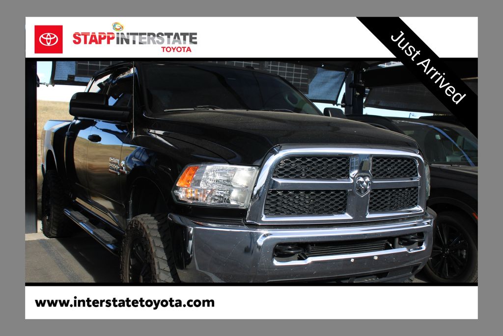 Black Clearcoat 2014 RAM 2500 Tradesman Crew Cab 4WD Pickup Truck Four-Wheel Drive 6-Speed Automatic
