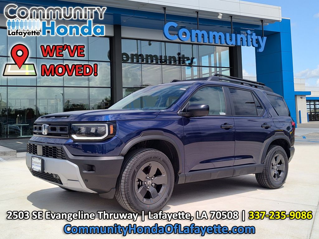 Black (Obsidian Blue Pearl) 2026 Honda Passport SUV / Crossover All-Wheel Drive Automatic