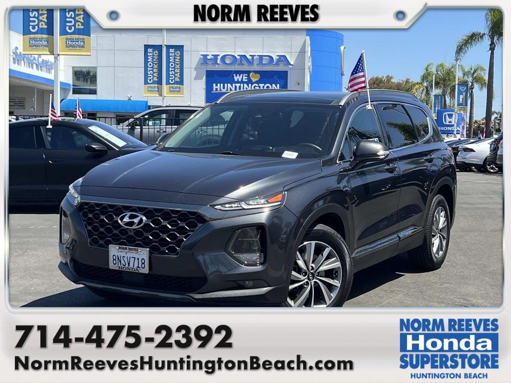 Gray 2020 Hyundai Santa Fe SUV / Crossover All-Wheel Drive Automatic