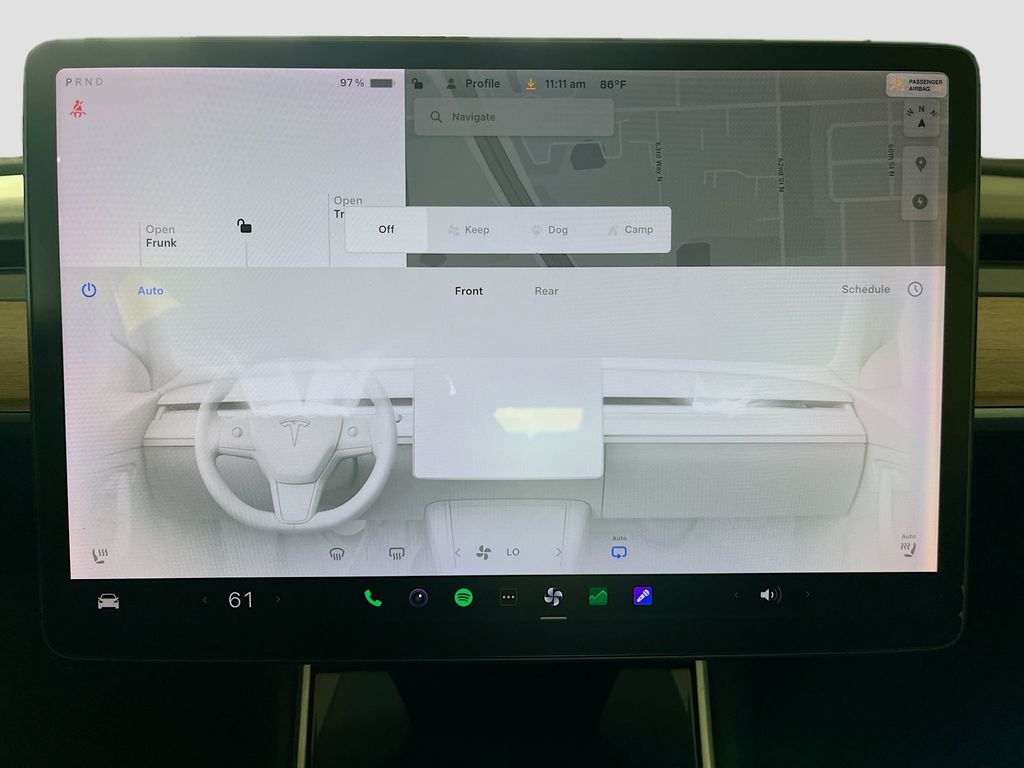 Used 2018 Red Tesla Mid Range image 15