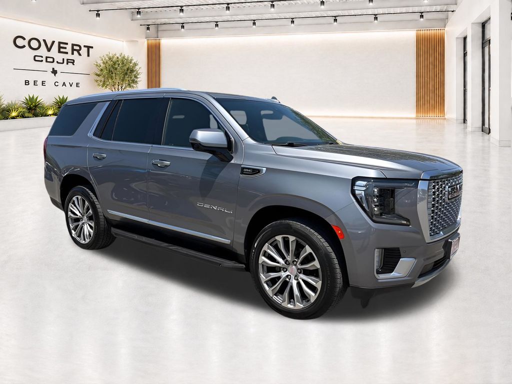 Gray (Steel Metallic) 2021 GMC Yukon SUV / Crossover 4X2