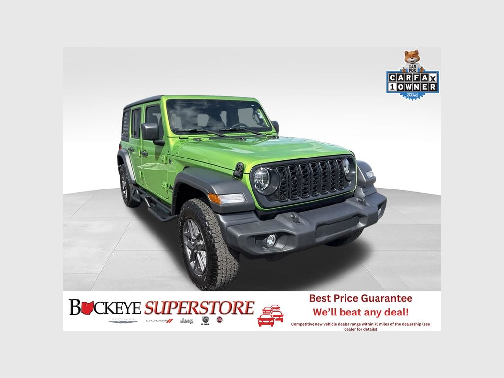 Mojito Clearcoat 2025 Jeep Wrangler SUV / Crossover Four-Wheel Drive 8-Speed Automatic