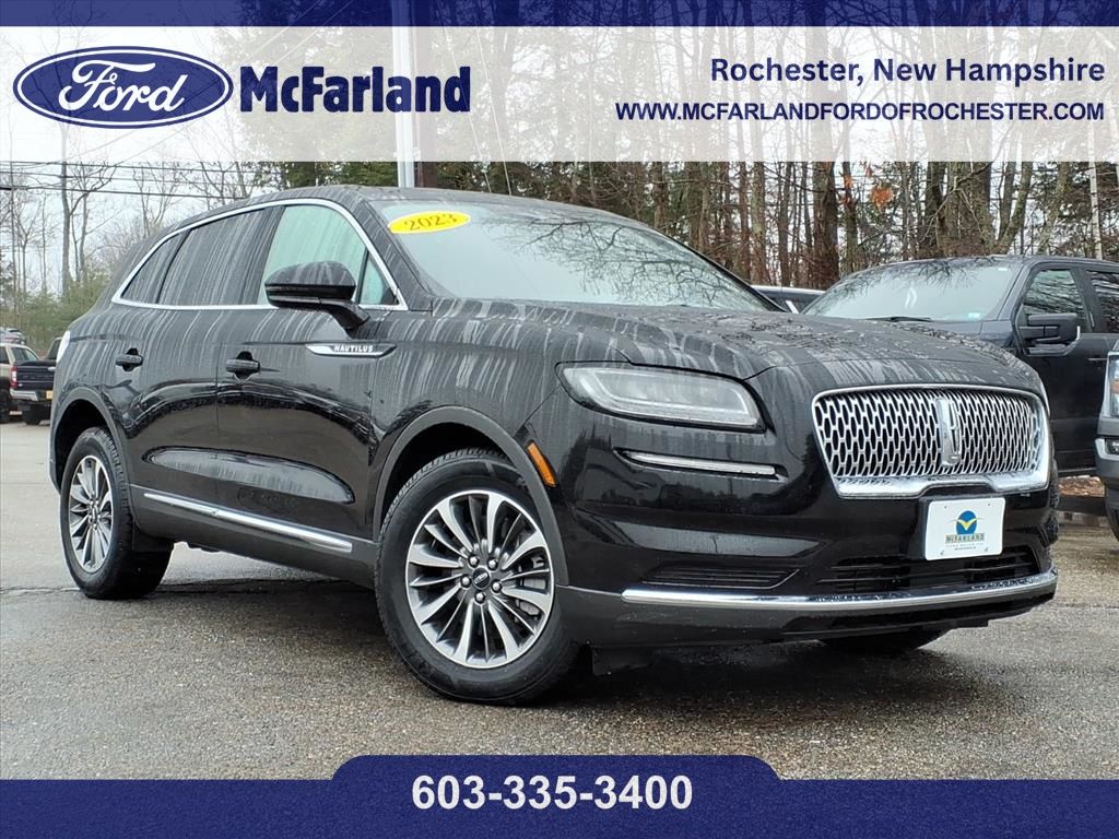 Infinite Black Metallic Clearcoat 2023 Lincoln Nautilus Reserve AWD SUV / Crossover All-Wheel Drive 8-Speed Automatic