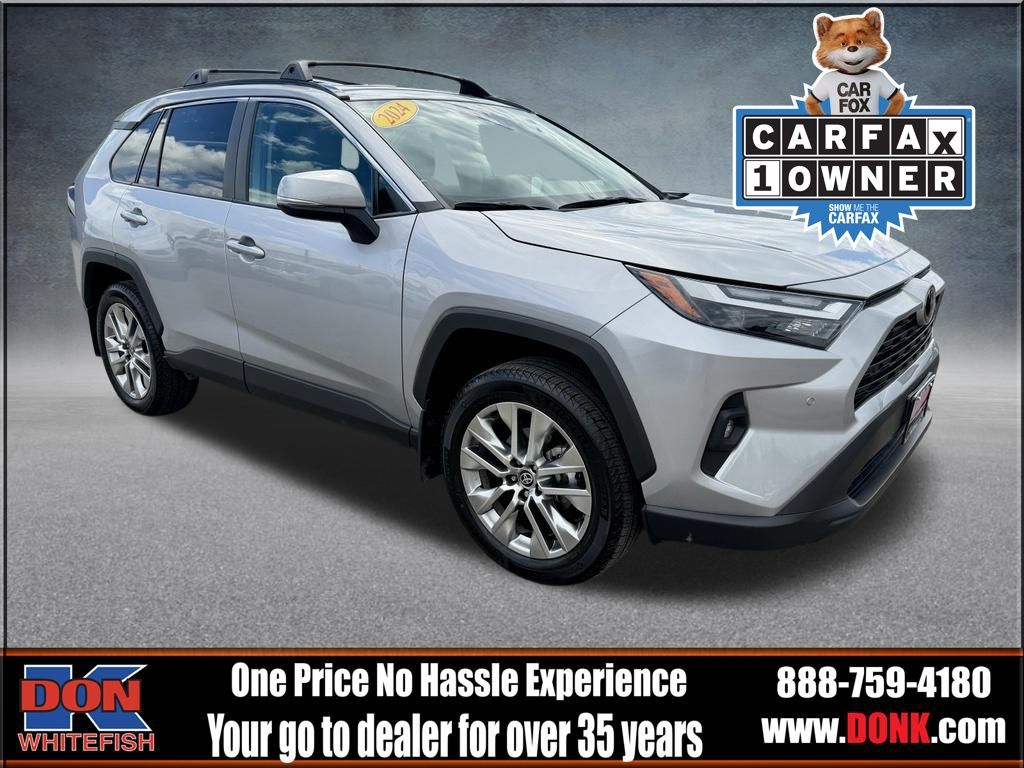 Silver Sky Metallic 2024 Toyota RAV4 SUV / Crossover All-Wheel Drive 8-Speed Automatic