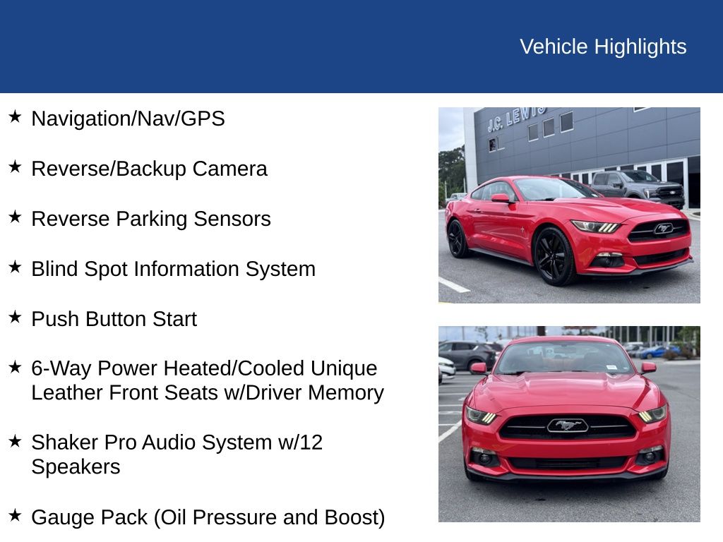 2015 Ford Mustang EcoBoost