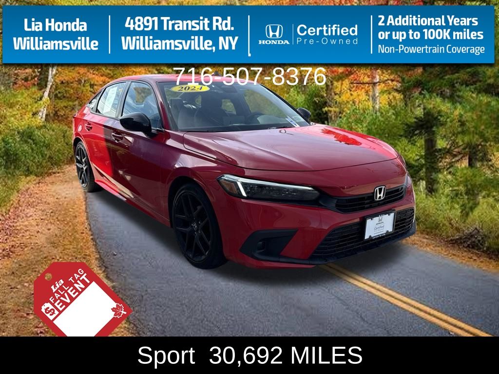  2024 Honda Civic Sport FWD   