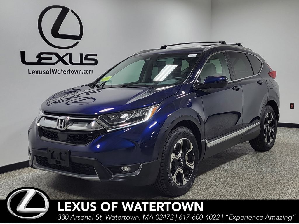 Black (Obsidian Blue) 2017 Honda CR-V SUV / Crossover All-Wheel Drive Continuously Variable Transmission