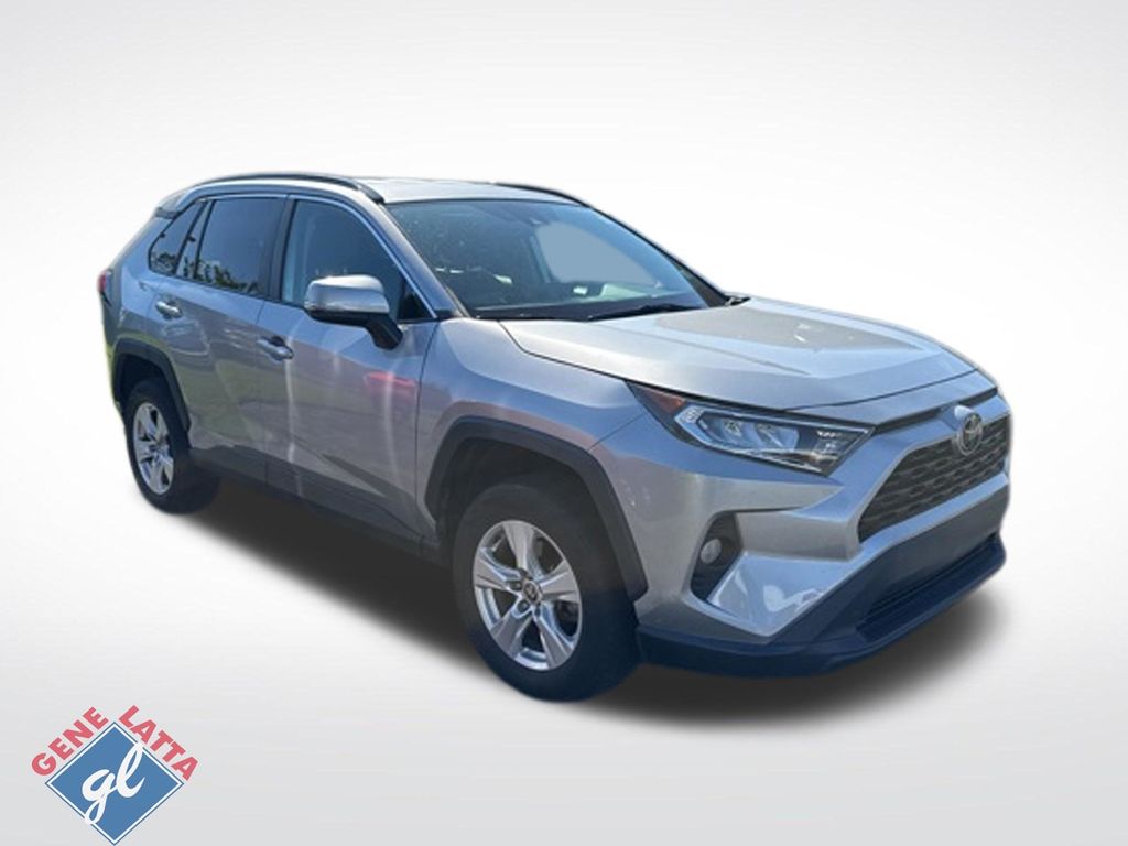 Silver Sky Metallic 2021 Toyota RAV4 XLE AWD SUV / Crossover All-Wheel Drive 8-Speed Automatic