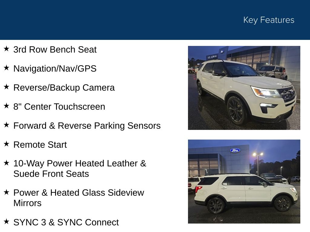 2018 Ford Explorer XLT