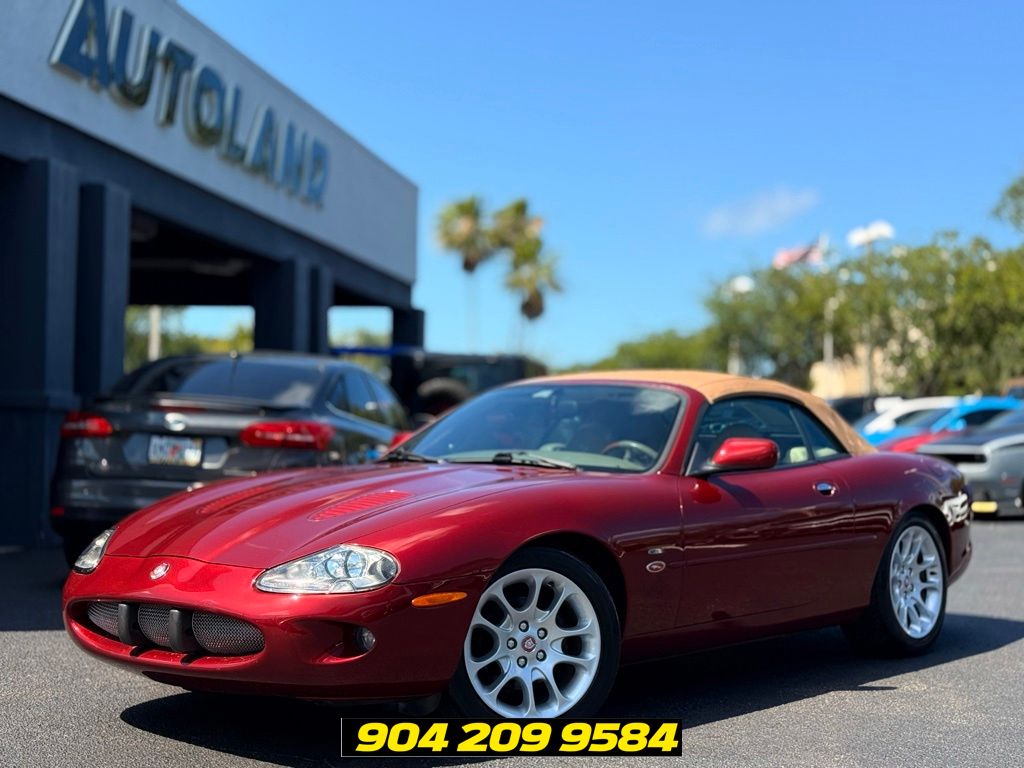 Carnival Red 1997 Jaguar XK-Series XK8 Coupe RWD Coupe Rear-Wheel Drive
