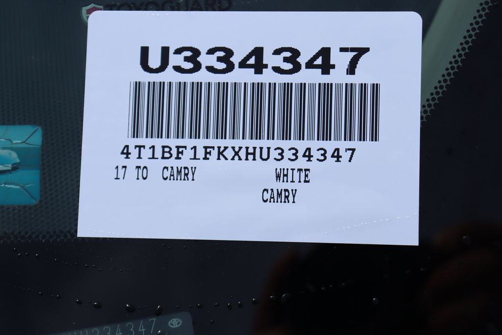 2017 Toyota Camry LE 7