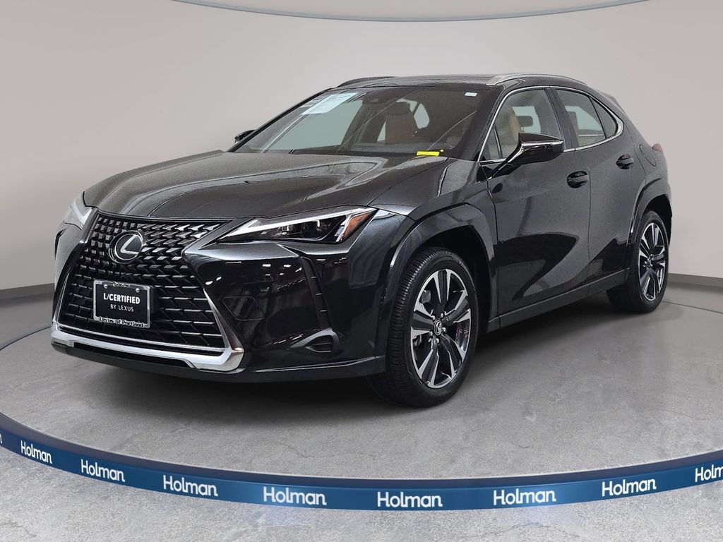 Black (Caviar) 2024 Lexus UX Hybrid SUV / Crossover All-Wheel Drive Continuously Variable Transmission