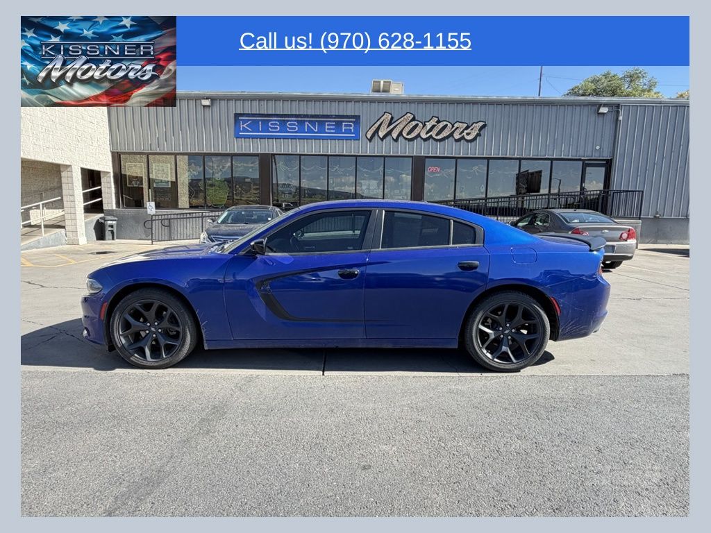 Indigo Blue 2020 Dodge Charger SXT RWD Sedan Rear-Wheel Drive 8-Speed Automatic