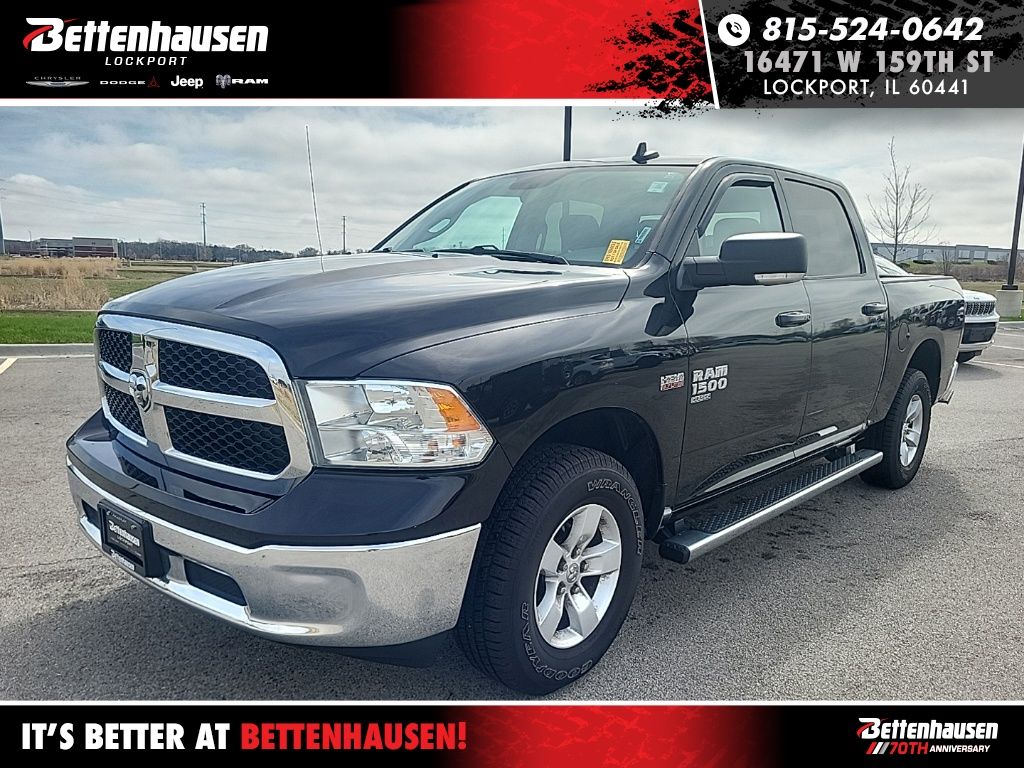 Diamond Black Crystal Pearlcoat 2020 RAM 1500 Pickup Truck 8-Speed Automatic