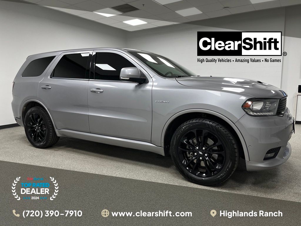 Silver (Billet Clearcoat) 2020 Dodge Durango SUV / Crossover All-Wheel Drive 8-Speed Automatic