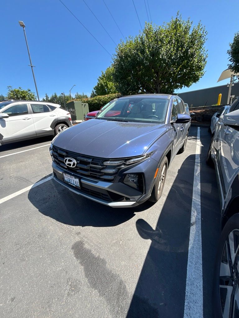 Atlantis Blue 2025 Hyundai Tucson SUV / Crossover All-Wheel Drive 8-Speed Automatic