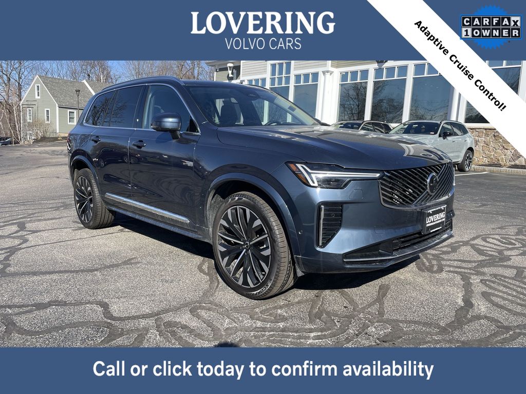 Denim Blue Metallic 2025 Volvo XC90 B6 Plus Bright Theme 7-Passenger AWD SUV / Crossover All-Wheel Drive Automatic