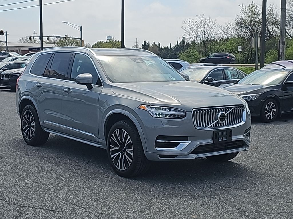 Vapour Gray Metallic 2025 Volvo XC90 Recharge T8 Plus Bright Theme 7-Passenger eAWD SUV / Crossover All-Wheel Drive Automatic