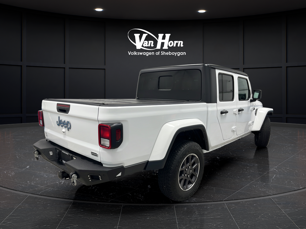 Used 2022 Bright White Clearcoat Jeep Overland image 7