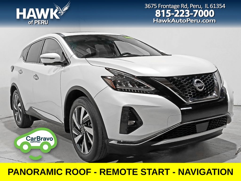 Pearl White Tricoat 2023 Nissan Murano SUV / Crossover All-Wheel Drive Continuously Variable Transmission
