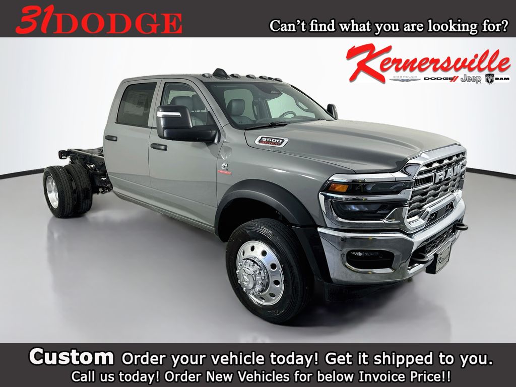 Ceramic White 2026 RAM 5500 Chassis Automatic