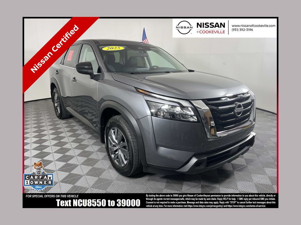 Gray (Gun Metallic) 2025 Nissan Pathfinder SUV / Crossover All-Wheel Drive 9-Speed Automatic