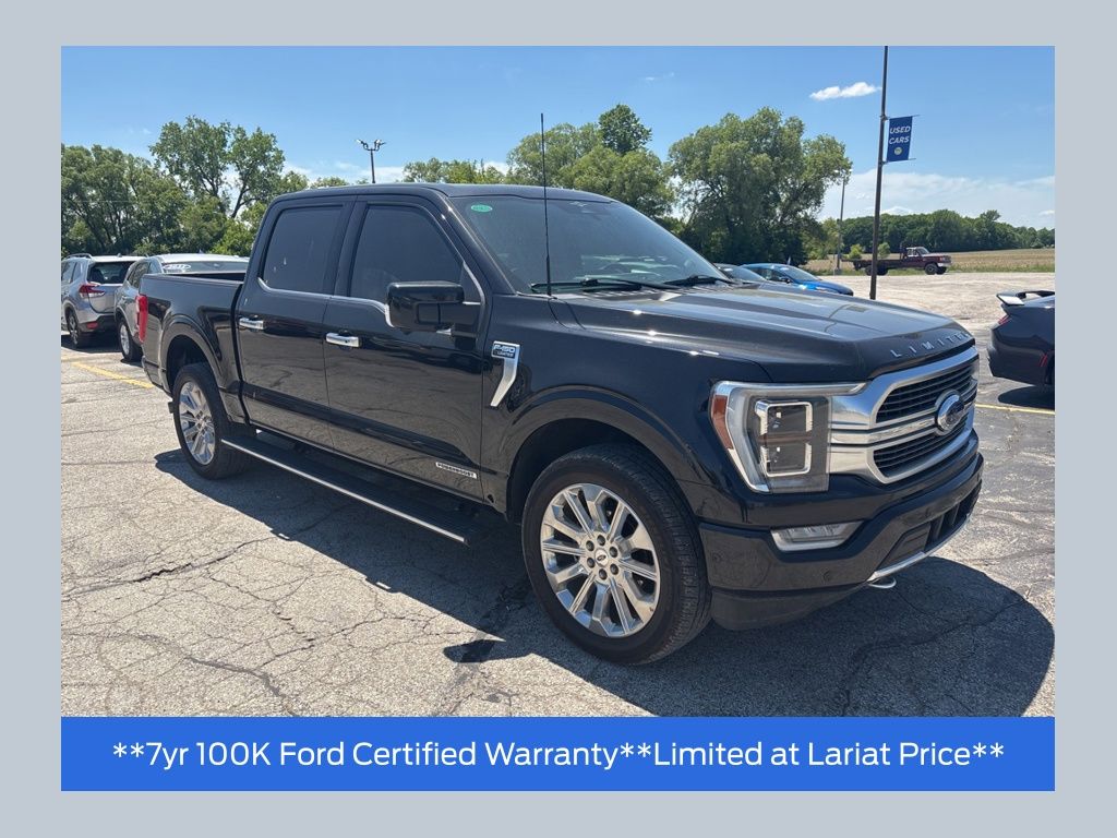 Black Metallic 2023 Ford F-150 Pickup Truck Four-Wheel Drive Automatic