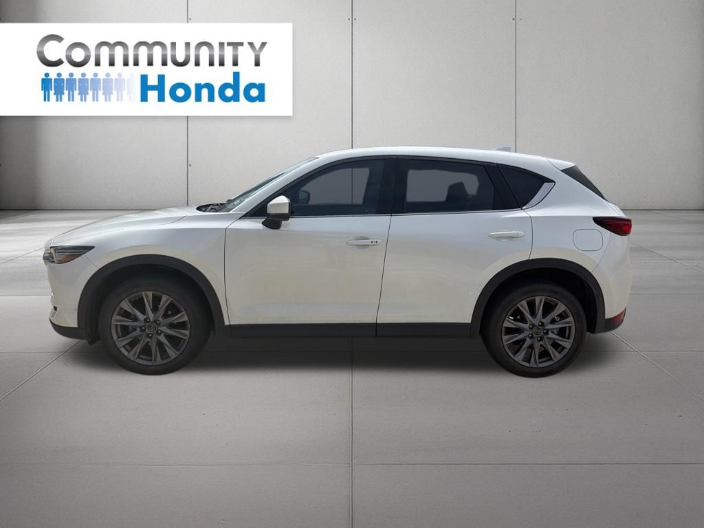 2020 Mazda CX-5 Grand Touring White at DeMontrond Automotive Group
