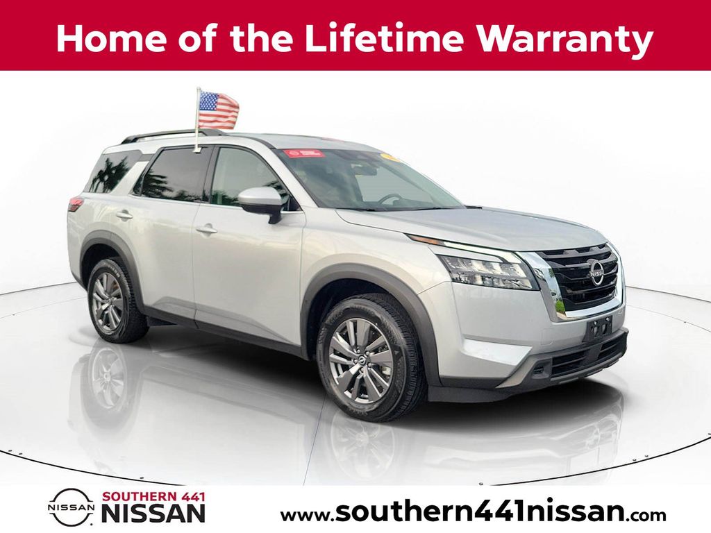 Brilliant Silver Metallic 2025 Nissan Pathfinder SUV / Crossover All-Wheel Drive 9-Speed Automatic