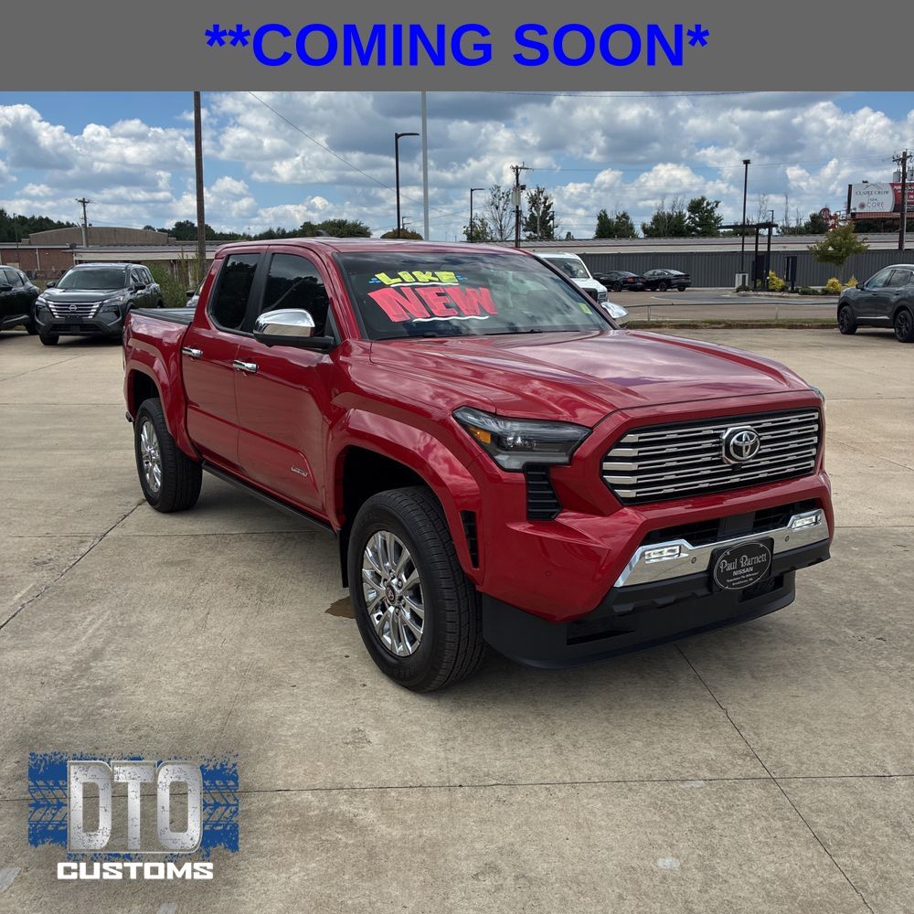 Red 2025 Toyota Tacoma Pickup Truck Four-Wheel Drive 8-Speed Automatic