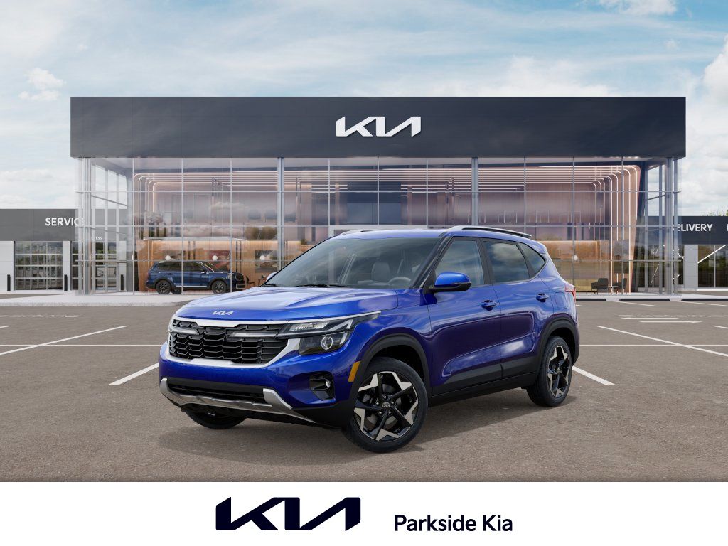 Neptune Blue 2026 Kia Seltos SUV / Crossover Front-Wheel Drive Continuously Variable Transmission