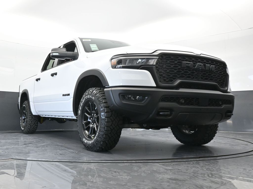 New 2026 Bright White Clearcoat Ram Rebel image 62