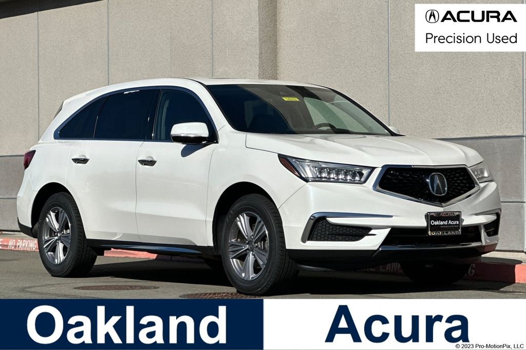 Platinum White Pearl 2020 Acura MDX SUV / Crossover All-Wheel Drive 9-Speed Automatic
