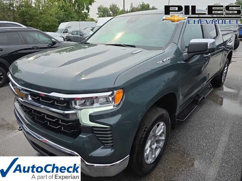 Cypress Gray 2026 Chevrolet Silverado 1500 Pickup Truck Four-Wheel Drive 8-Speed Automatic
