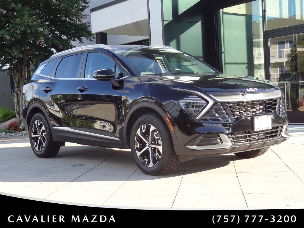 Ebony Black 2025 Kia Sportage SUV / Crossover All-Wheel Drive Automatic