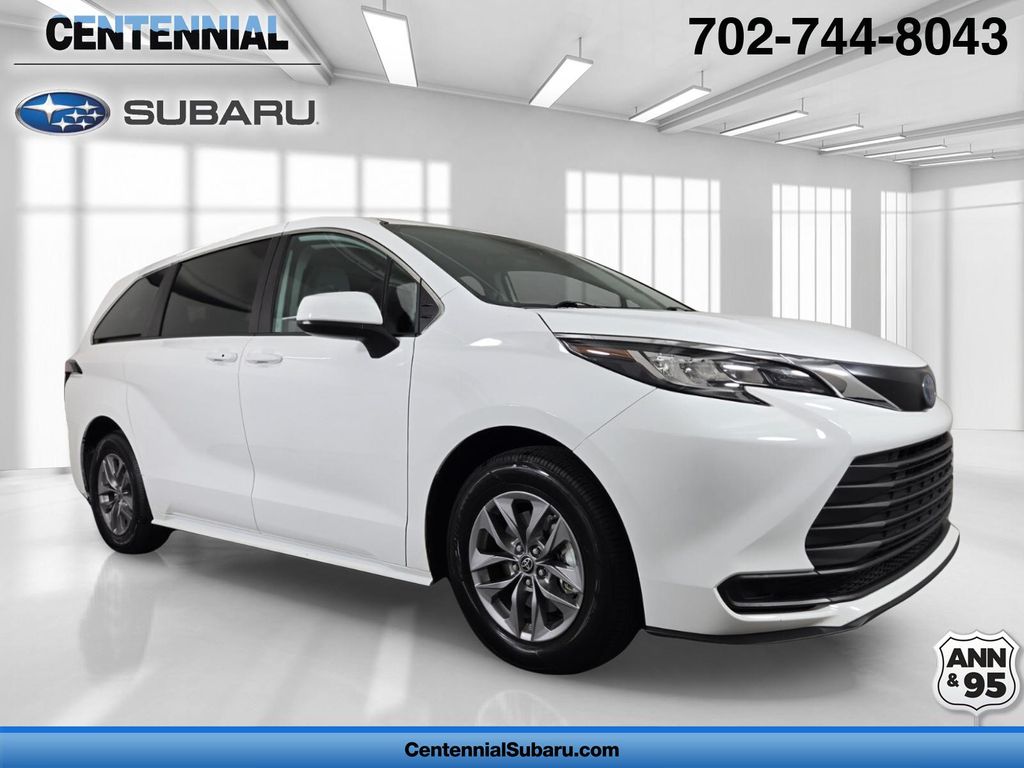 Ice 2023 Toyota Sienna Minivan All-Wheel Drive Continuously Variable Transmission