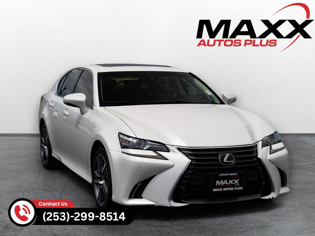 White Pearl 2016 Lexus GS Sedan All-Wheel Drive 6-Speed Automatic