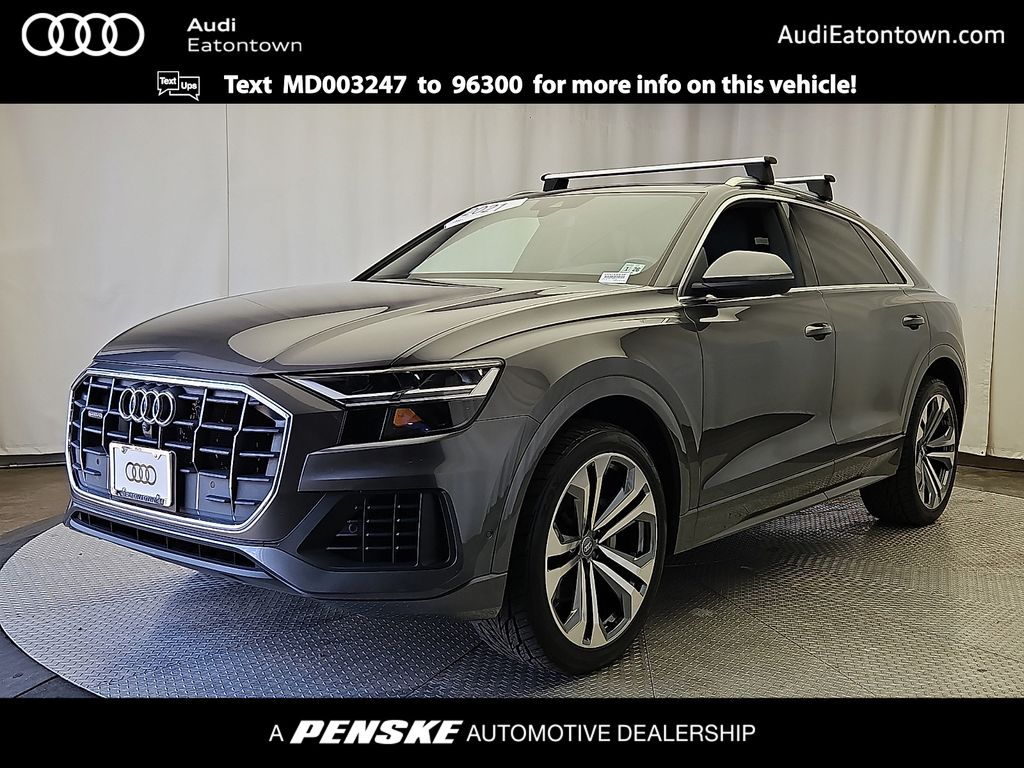 Samurai Gray Metallic 2021 Audi Q8 SUV / Crossover All-Wheel Drive 8-Speed Automatic