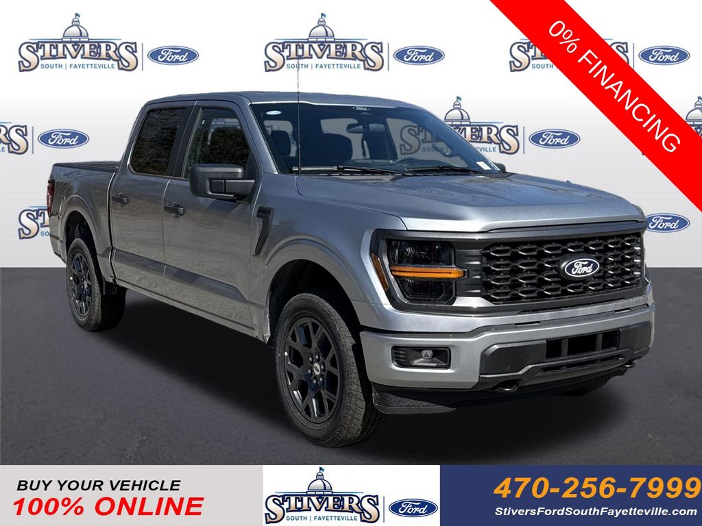 Silver Metallic 2026 Ford F-150 Pickup Truck Four-Wheel Drive Automatic