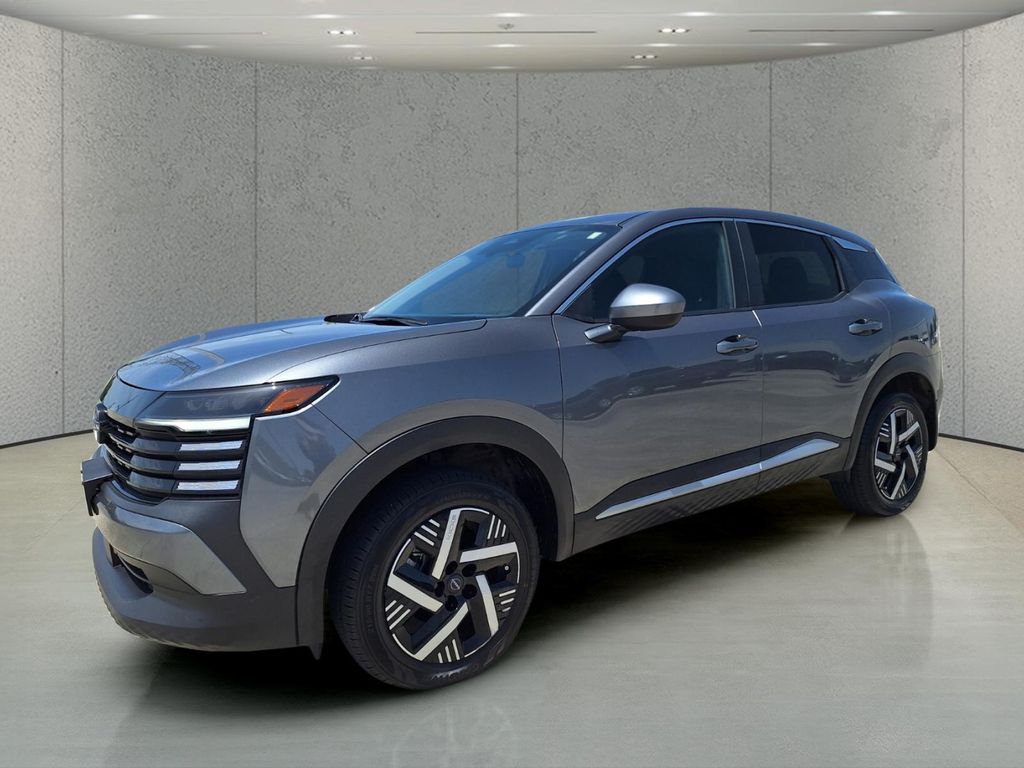 Gray (Gun Metallic) 2025 Nissan Kicks SUV / Crossover Front-Wheel Drive Continuously Variable Transmission