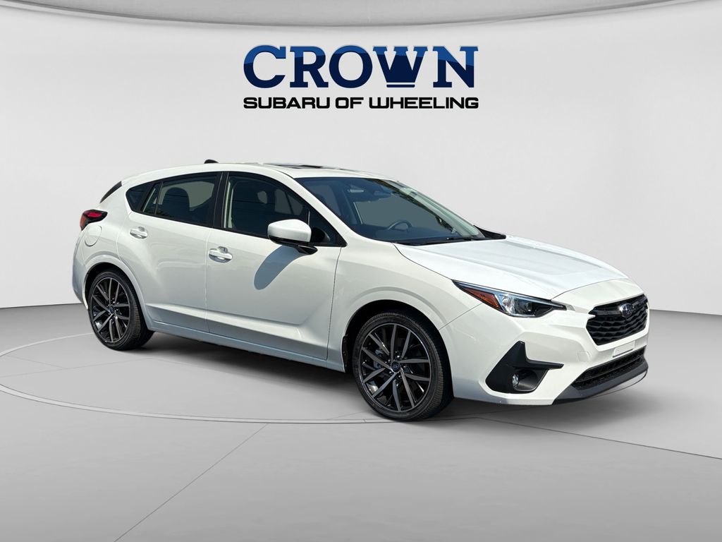 Crystal White Pearl 2026 Subaru Impreza Wagon All-Wheel Drive Continuously Variable Transmission