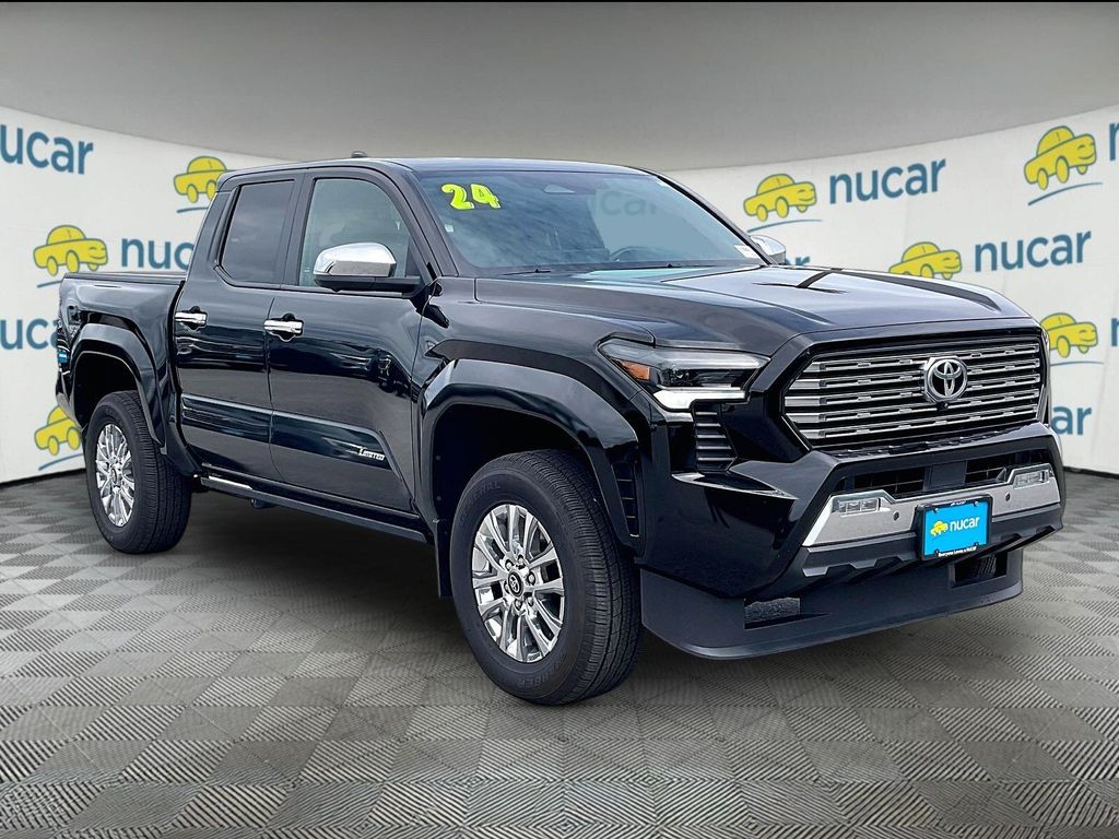 Black 2024 Toyota Tacoma Pickup Truck Four-Wheel Drive 8-Speed Automatic